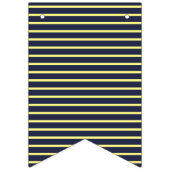 Meneer en mevrouw Nautical Bunting Vlaggetjes (Derde vlag)