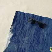 Meneer en mevrouw Ocean Waves Strandlaken (In situ)