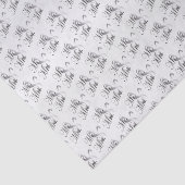 Meneer en mevrouw Pattern Tissuepapier (Detail)