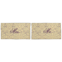  meneer en mevrouw Patterned Kussensloop