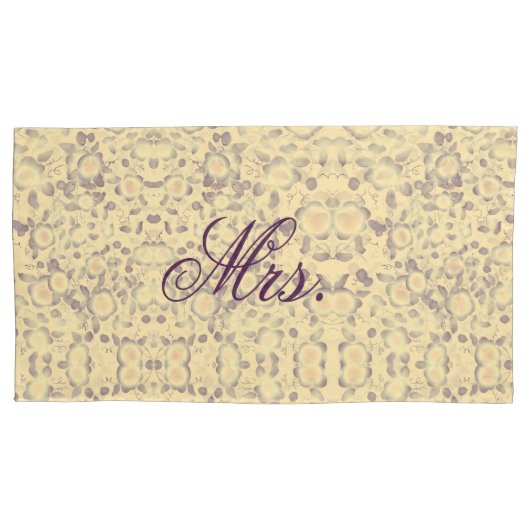 meneer en mevrouw Patterned Kussensloop (Voorkant-Links)