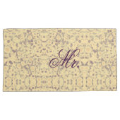 meneer en mevrouw Patterned Kussensloop (Voorkant-Rechts)