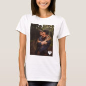 Meneer en mevrouw Photo Block T-shirt (Voorkant)
