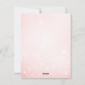 Meneer en mevrouw Santa Pink Kerstboom Feestdagenkaart (Achterkant)