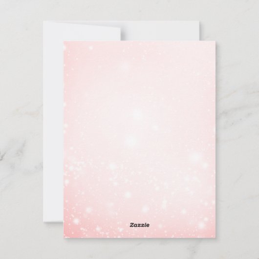 Meneer en mevrouw Santa Pink Kerstboom Feestdagenkaart (Achterkant)