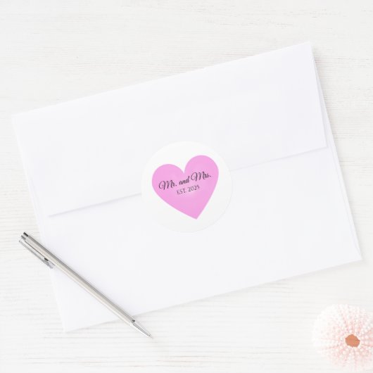 Meneer en mevrouw Stickers (Envelop)