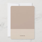 Meneer en mevrouw Utensils repetitie Dinner Party Kaart (Achterkant)