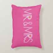 Meneer en mevrouw Valentijn Pillow Accent Kussen (Voorkant(Verticaal))