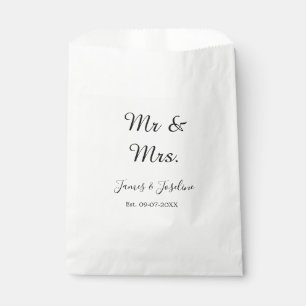 Meneer en mevrouw voegen de naam toe. Datum jaar b Bedankzakje