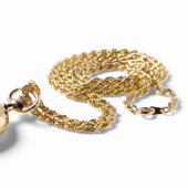 Meneer en mevrouw voegen familienaam datum jaar hu horloge (Ketting)