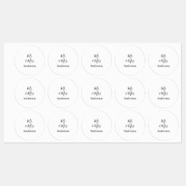 Meneer en mevrouw voegen familienaam datum jaar hu labels