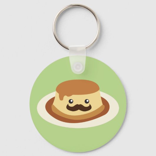 Meneer Flan Sleutelhanger (Voorkant)