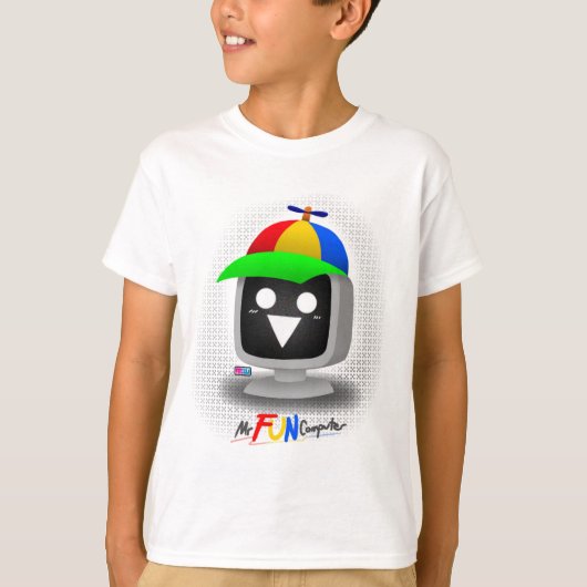 Meneer Fun Computer in Sprunki 3D T-shirt (Voorkant)
