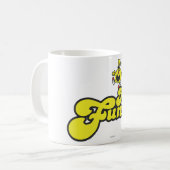 Meneer Funny danst op zijn naam Koffiemok (Voorkant links)