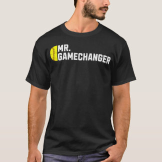 Meneer Gamechanger Softbal Scorekeeper T-shirt