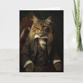 Meneer Geliefde, Geliefde Kat Wenskaart Kaart (Voorkant)