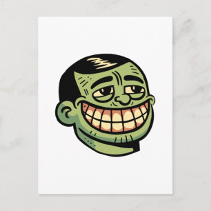 Meneer Groen Briefkaart