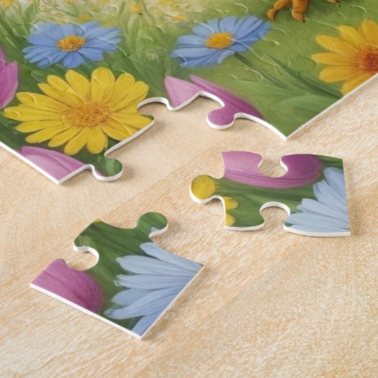 Meneer Kip Paaspuzzel Legpuzzel (Zijkant)