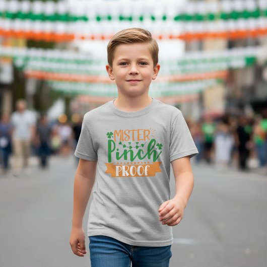 Meneer Knijp Bewijs St. Patrick T-shirt voor kinde