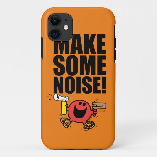 Meneer Lawaai | Maak herrie Case-Mate iPhone Case (Achterkant)