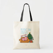 Meneer Lazy rust op een bank Tote Bag (Voorkant)