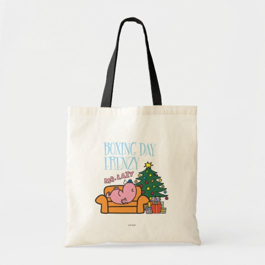 Meneer Lazy rust op een bank Tote Bag (Voorkant)