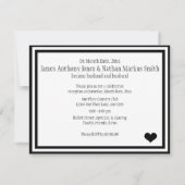 Meneer & Meneer Kaart (Achterkant)