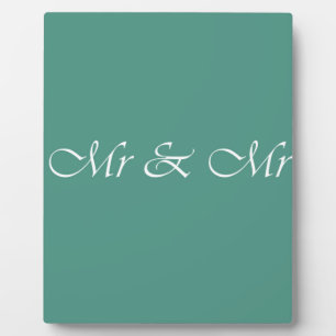 Meneer & Meneer Typografie Fotoplaat