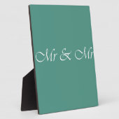 Meneer & Meneer Typografie Fotoplaat (Zijkant)