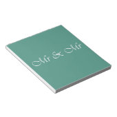 Meneer & Meneer Typografie Notitieblok (Schuin)