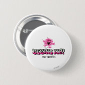 Meneer Messy zegt opruimen Ronde Button 5,7 Cm (Voorkant /achterkant)