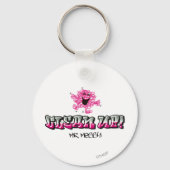 Meneer Messy zegt opruimen Sleutelhanger (Voorkant)