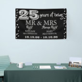 Meneer Mevr Juist Plezier 25e jubileum Zilveren Ha Spandoek (Beurs)