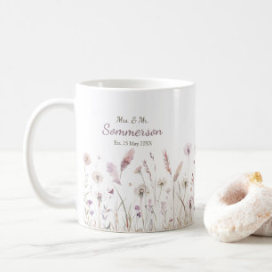 Meneer & Mevrouw Bruid Bruidegom Huwelijksgeschenk Koffiemok