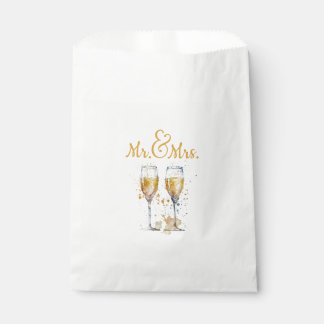 Meneer & Mevrouw Champagne Viering Bedankzakje