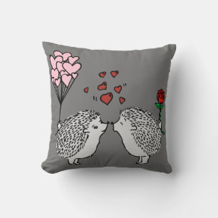 Meneer & Mevrouw Egel vieren Valentijnsdag Kussen