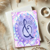 Meneer & mevrouw Gepersonaliseerde Naam Inspirivit Kaart