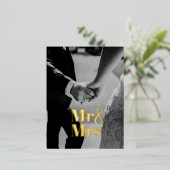 Meneer & Mevrouw Kaart (Staand Voorkant)