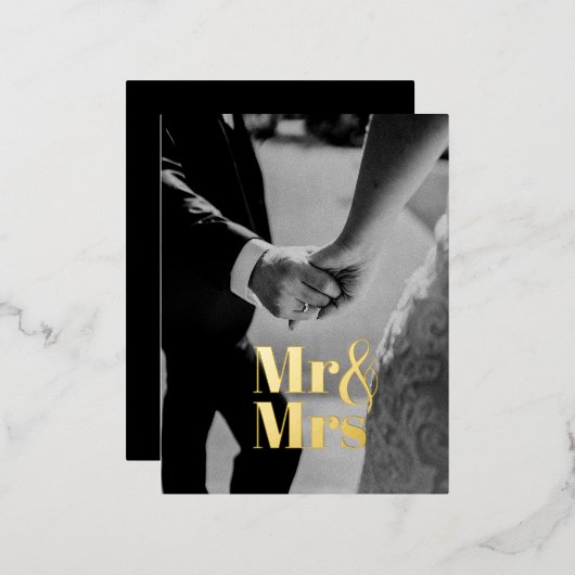 Meneer & Mevrouw Kaart (Voorkant / Achterkant)