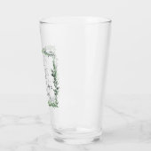 Meneer & mevrouw leafy waterverf elegant glas (Links)
