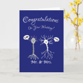 Meneer & Mevrouw Neuron Kaart (Gele Bloem)