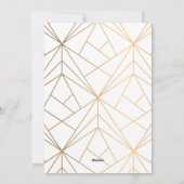 Meneer & mevrouw Pas getrouwd met de hand beletter Feestdagenkaart (Achterkant)