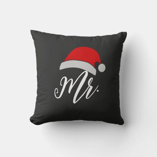 Meneer Mevrouw Sinterklaas Kussen | Kerstcadeau vo (Voorkant)
