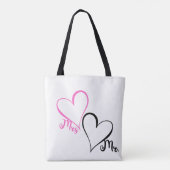 Meneer & Mevrouw Tote Bag (Achterkant)
