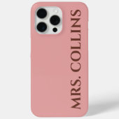 Meneer & Mevrouw Trouwen | Moderne Koppel Jubileum Case-Mate iPhone Case (Achterkant)
