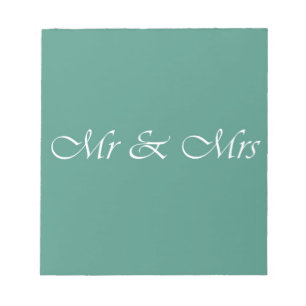 Meneer & Mevrouw Typografie Notitieblok