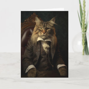 Meneer Minnaar, Minnaar Kat Wenskaart Kaart
