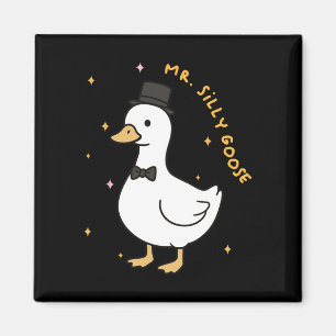 Meneer mr domme gans bruidegom te zijn trouw bruid magneet