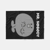 Meneer Niemand Fleece Deken (Voorkant (Horizontaal))