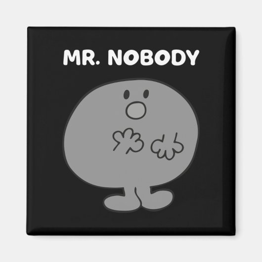 Meneer Niemand Magneet (Voorkant)